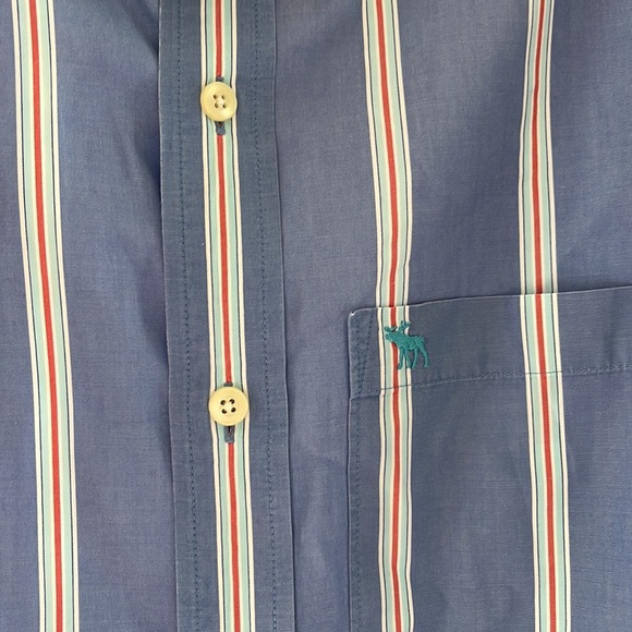 Blue Button Up Dress Shirt - Picture 4 of 4